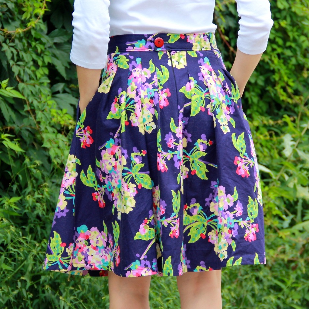 Floral Zinnia Skirt – Frivolous At Last